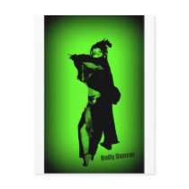 Belly Dancer Post Card