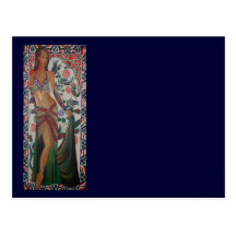Belly Dancer Postcard