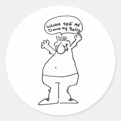 Belly Dancer Sticker
