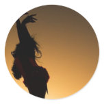 belly dancer stickers