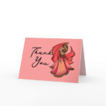 Belly Dancer Thank You Cards