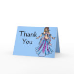 Belly Dancer Thank You Cards