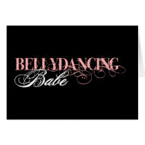 Belly Dancing Babe Cards