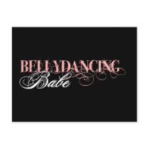 Belly Dancing Babe Postcard
