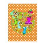 Belly Dancing Cats Post Cards