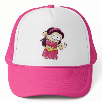 belly dancing geek cap!!! mesh hat by totalgeek
