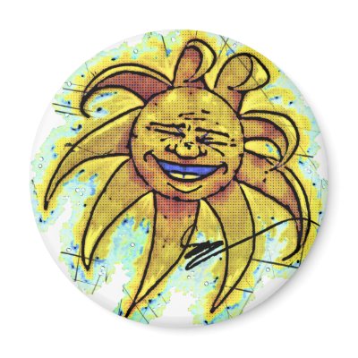 Belly Laugh Cartoon Magnet B by Colista