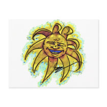 Belly Laugh Cartoon Postcard H