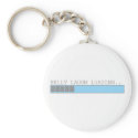 Belly laugh loading funny mens and girls humour keychains