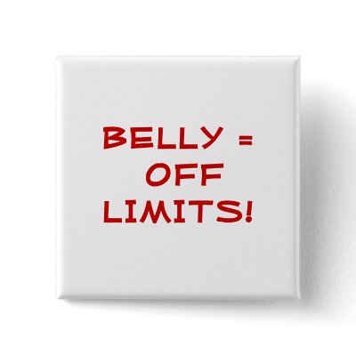 BELLY = OFF LIMITS! PINBACK BUTTON by VABABAY
