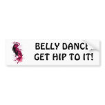 Bellydance Bumper Sticker bumper stickers