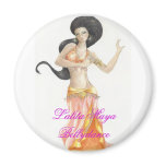 bellydancer (2), Lalita Maya Bellydance Refrigerator Magnet