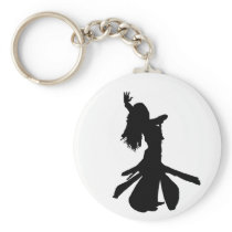 Bellydancer Keychain