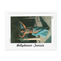 BELLYDANCER -TUNISIA POSTCARD