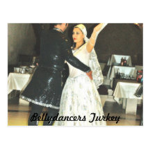 Bellydancers Turkey Post Card