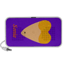 Bellydancing Torso Belly Dance Heart Laptop Speakers