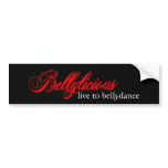 Bellylicious bumper stickers