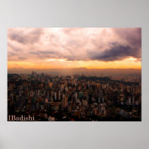 Belo Horizonte - Brazil Print