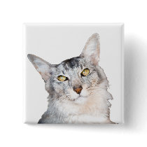 Beloved Feline Family Member Button