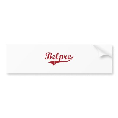 Belpre Ohio Classic Design Bumper Stickers by cityshirt