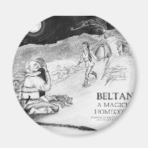 Beltane A Magickal Homecoming Design #1 Magnets