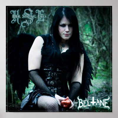 Beltane - Her Spring Eyes Poster by Darkgodbeltane
