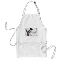 Belted kingfisher (female) aprons
