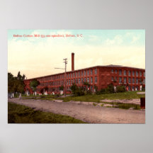 Belton, South Carolina Belton Cotton Mill Poster
