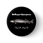 Beluga Sturgeon Button