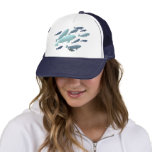 Beluga Whale Baseball Cap & Blue Beluga Hats Caps