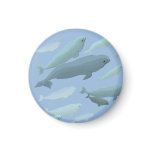 Beluga Whale Fridge Magnet Whale Art Gifts