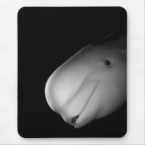 Beluga Whale Mousepad