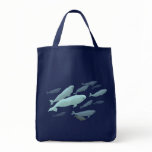 Beluga Whale Tote Bags & Blue Beluga Gifts