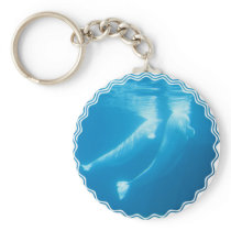 Beluga Whales Keychain