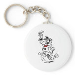 Belvedere Running Dog Keychain