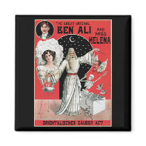 Ben Ali ~ Illusionist Magician Vintage Magic Act