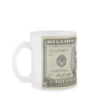 Ben Bernanke Billion Bank NoteMug