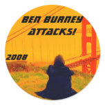 Ben Burney Attacks Sticker