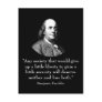 Ben Franklin and Quote Post Cards