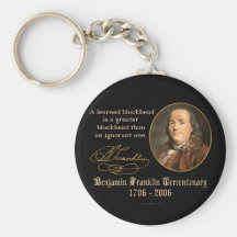 Ben Franklin - Blockheads Keychains