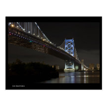 Ben Franklin Bridge Postcard