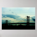 Ben Franklin Bridge posters