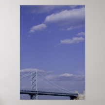 Ben Franklin Bridge Poster