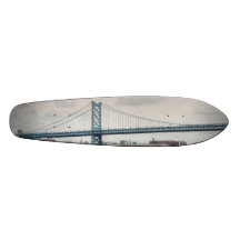 Ben Franklin Bridge Skate Board Decks