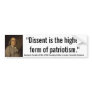 Ben Franklin Dissent is highest form of patriotism