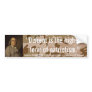 Ben Franklin Dissent is highest form of patriotism Bumper Sticker