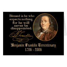Ben Franklin - Expectations Cards
