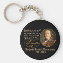 Ben Franklin - Freedom Keychains