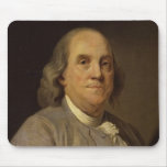 Ben Franklin Portrait Mousepads