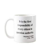 Ben Franklin Quote 3a Coffee Mugs